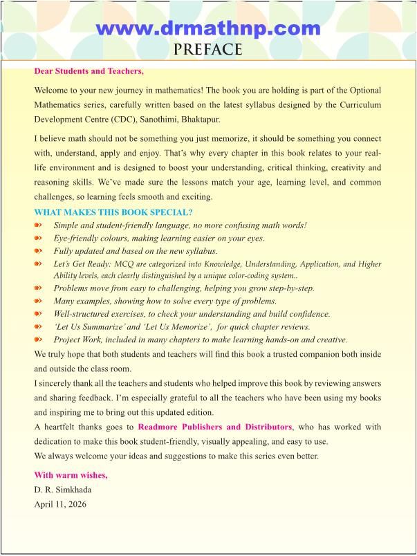 Opt Math Written Design 1. OPT Math 9 Textbook