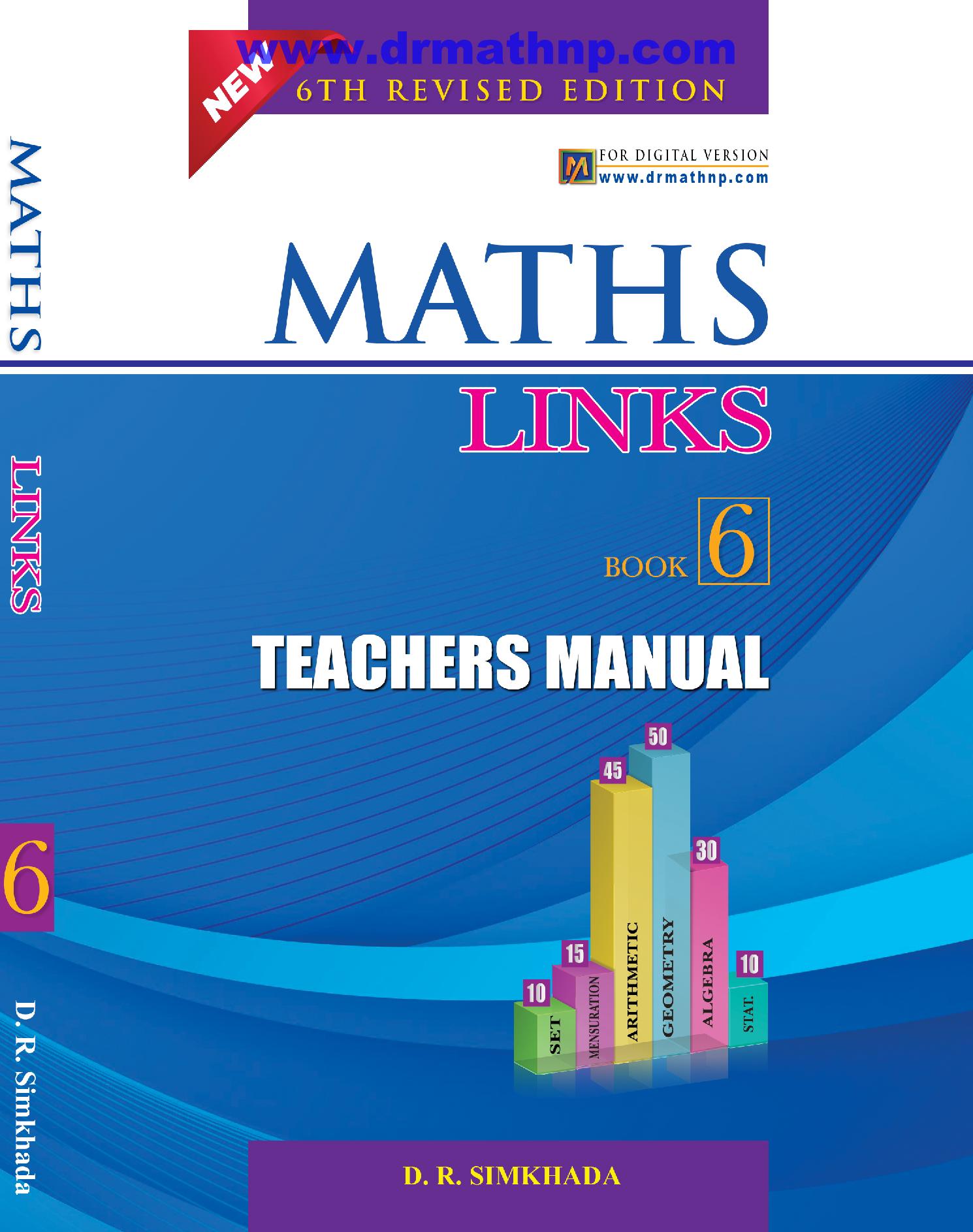 Teacher’s Manual Maths Links 6