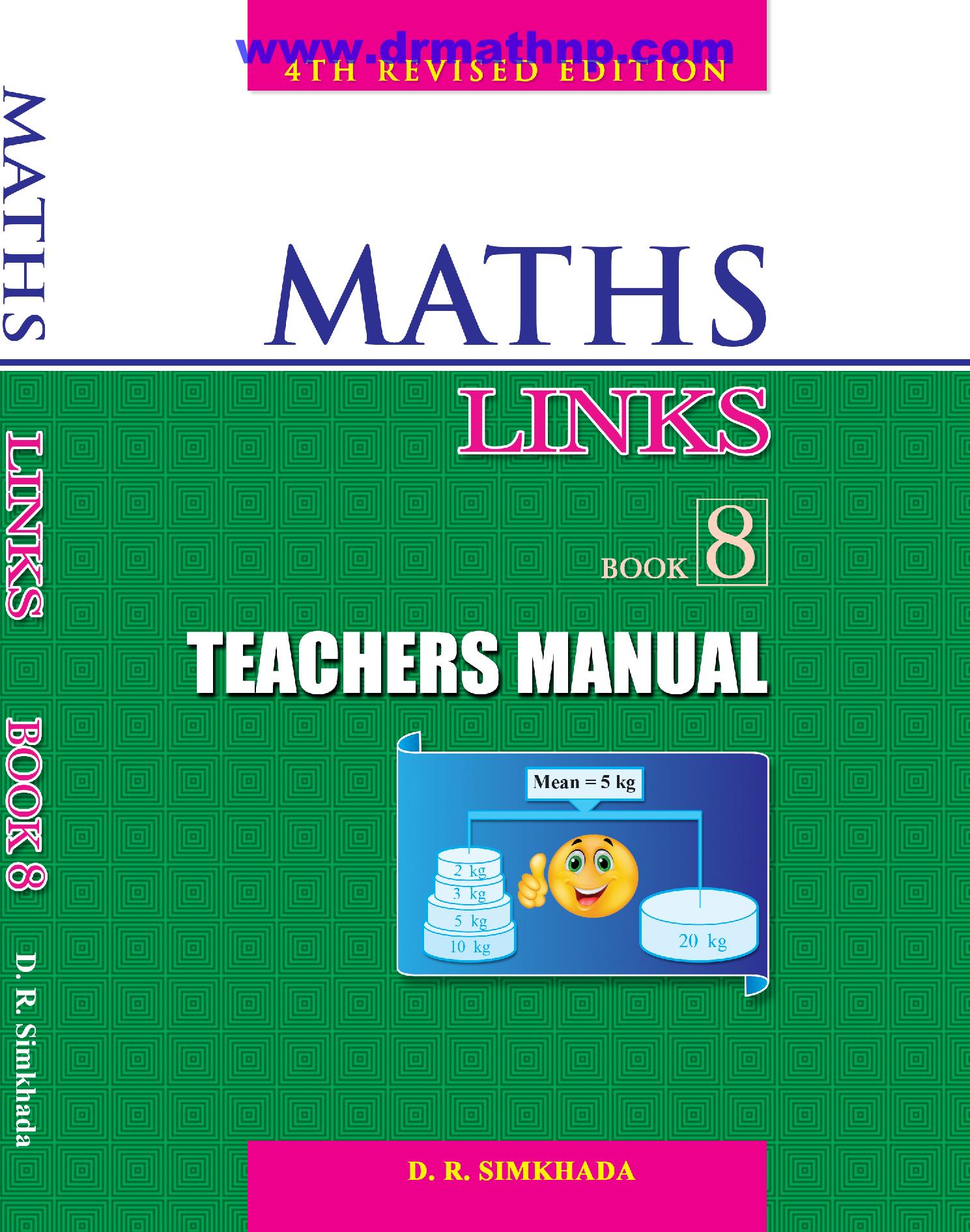Teacher’s Manual Maths Links 8